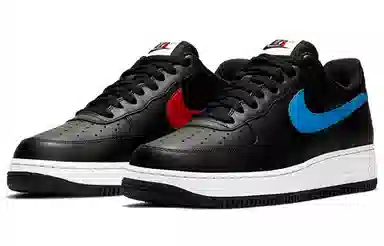 Nike Air Force 1 Low Black Red Blue
