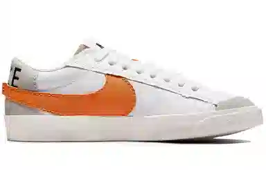Nike Blazer Low Jumbo White Orange