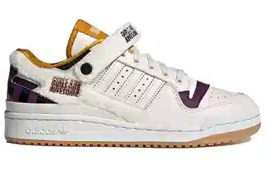 Girls Are Awesome x adidas Forum Low Off White Yellow