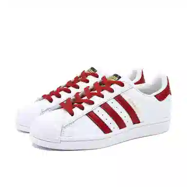 adidas Superstar White Red