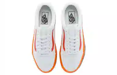 Vans Old Skool White Orange