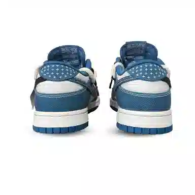 Nike Dunk Low Black White Blue