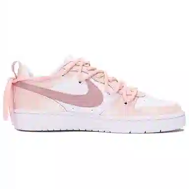 Nike Court Borough Low GS Pink White