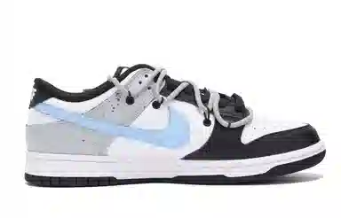 Nike Dunk Low Retro Black Grey Blue