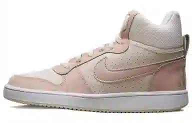 Nike Court Borough Mid Pink White