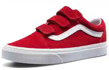 Vans Old Skool Velcro Red