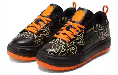 PRONOUNCE x PUMA Suede Mayu Black Orange