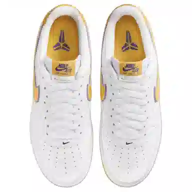 Kobe Bryant x Nike Air Force 1 Low Retro QS White Yellow Purple