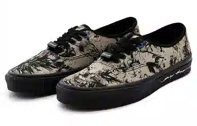 Vans Authentic HuaTunan Collaboration Black Grey