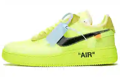 OFF-WHITE x Nike Air Force 1 "Volt"
