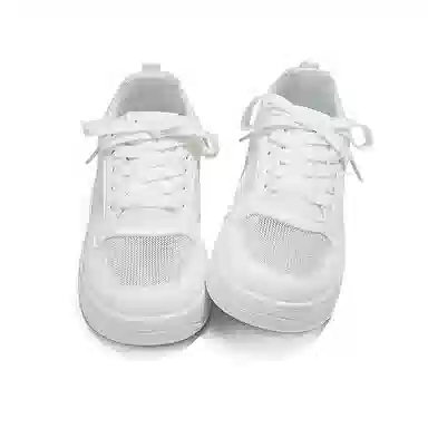 HUANQIU Low Top Sneakers White