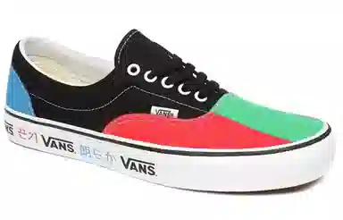 Vans Era Spirit Black Red Green