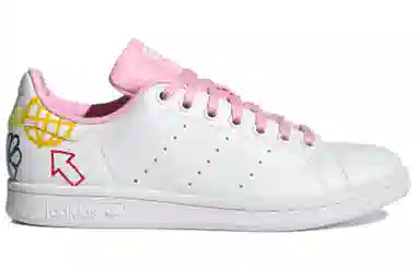 adidas Stan Smith White Pink Yellow