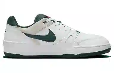 Nike Full Force Low White Green Suede