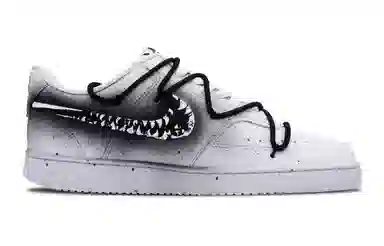 Nike Court Vision Low Black White