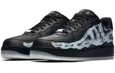 Nike Air Force 1 Skeleton Black