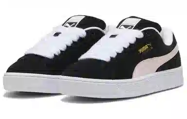 PUMA Suede XL White Black Pink