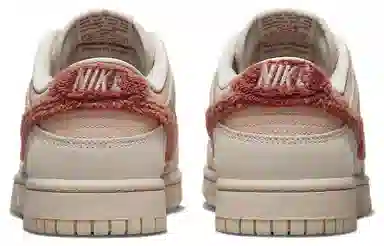 Nike Dunk Low "Terry Swoosh" Beige