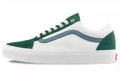 Vans Old Skool White Green