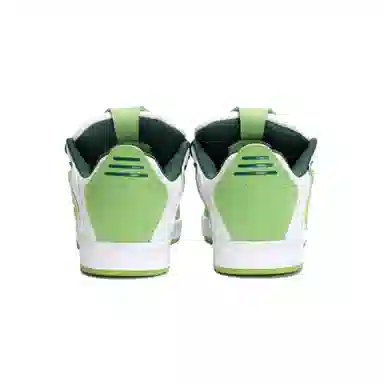 GLO BULL Low Top White Green