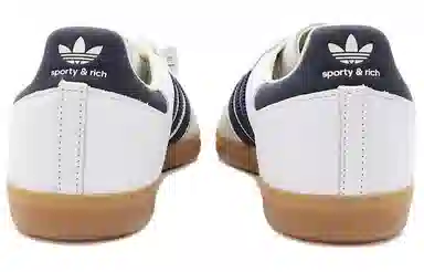 SPORTY & RICH x adidas Samba White Black