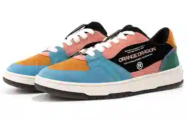 Orange Dragon x Ocai Low Top Sneakers