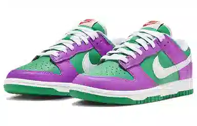 Nike Dunk Low Purple Green