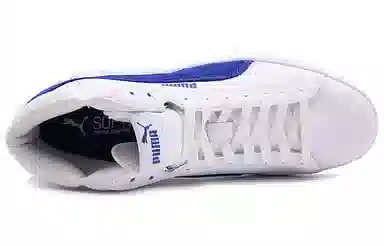 PUMA Smash Mid White Blue