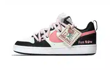 Nike Court Borough Low 2 Black Pink