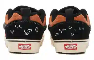Disney x Vans Knu Skool Black Orange