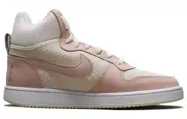 Nike Court Borough Mid Pink White