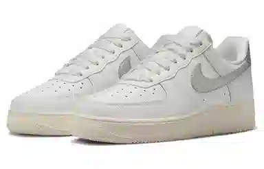 Nike Air Force 1 Low White Silver