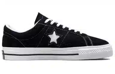 Converse One Star Black White