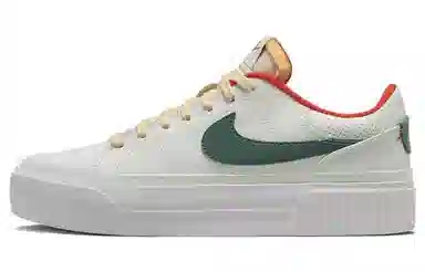Nike Court Legacy Lift Off-White Green