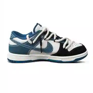 Nike Dunk Low Black White Blue