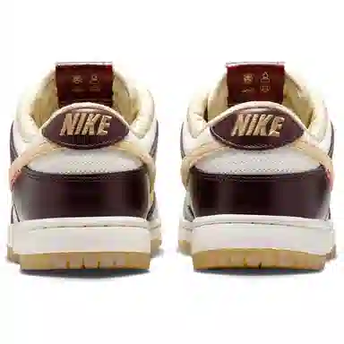 Nike Dunk Low LX White Gold Red