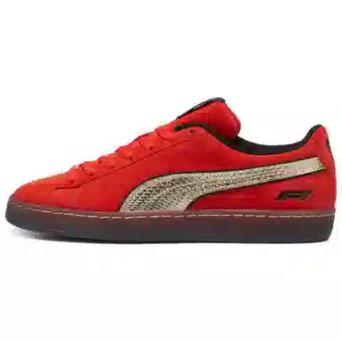 PUMA Suede Red Gold