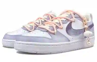 Nike Court Borough Low 2 GS White Purple