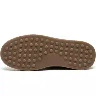 CAMEL Retro Leather Sneakers