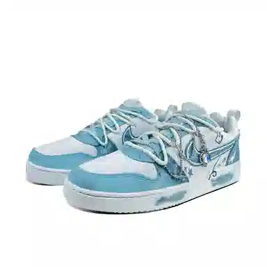 Nike Court Borough Low Blue White