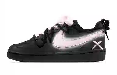 Nike Court Borough GS Black Pink
