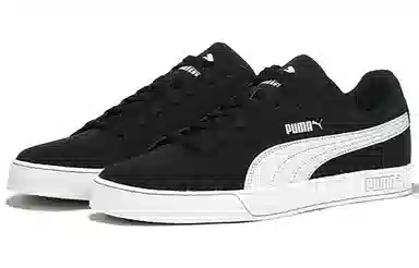 PUMA Smash Vulc Black White