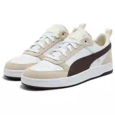PUMA Dribble White Brown