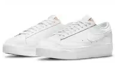 Nike Blazer Low Platform White