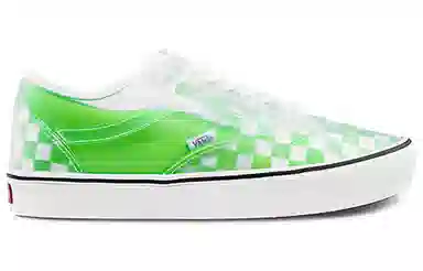 Vans Slip-Skool White Green