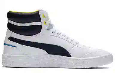 PUMA Ralph Sampson Mid White Black Yellow