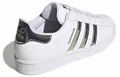 adidas Superstar White Silver