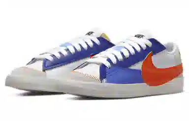 Nike Blazer Low '77 Jumbo White Blue Orange