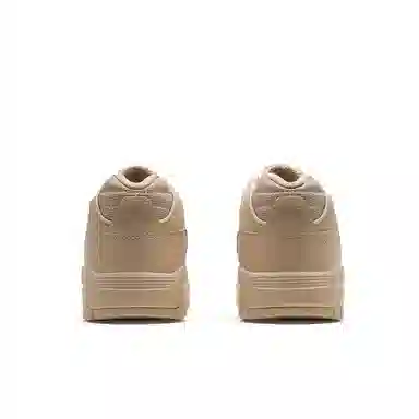 特步 乄行 潮流舒适 耐磨 中帮 板鞋 男款 棕灰