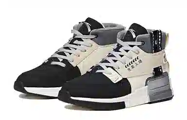 Anta Lifestyle High-Top Black White
